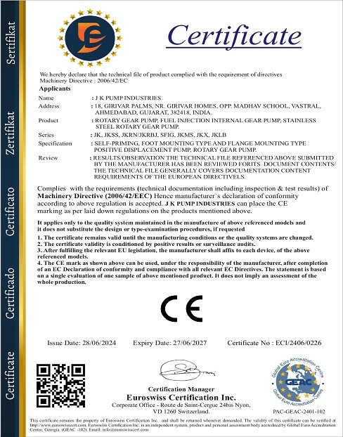 Certification